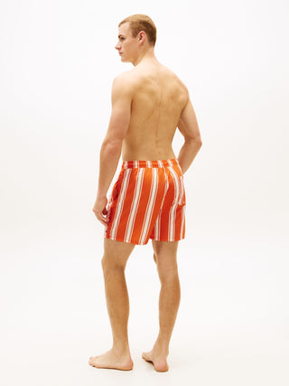 Print Mid Length Swim Shorts