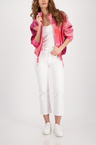 Jacke, spring flower gemustert