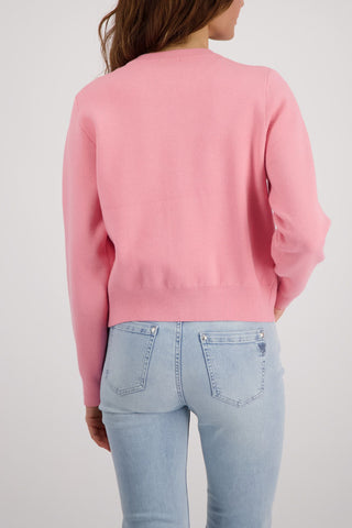 Strickjacke, spring flower