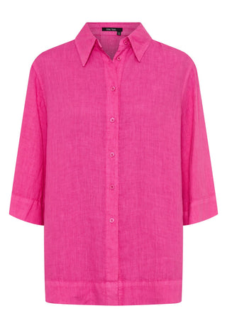Leinenhemd Oversized