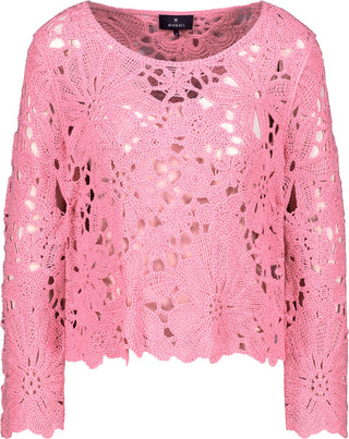 Pullover, spring flower
