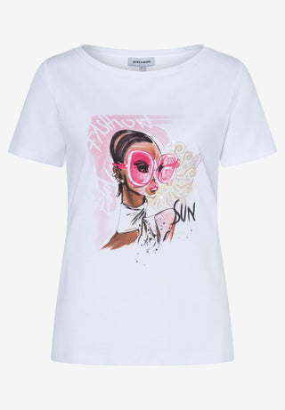T-Shirt mit Frontprint