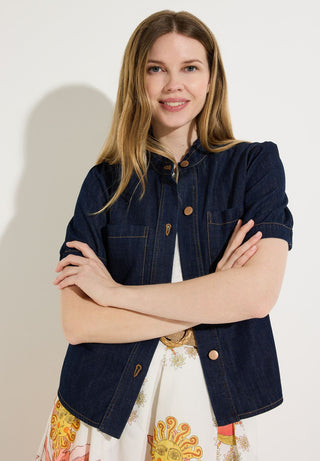 Jeansbluse