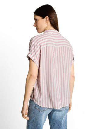 Loose Fit Bluse mit Streifen