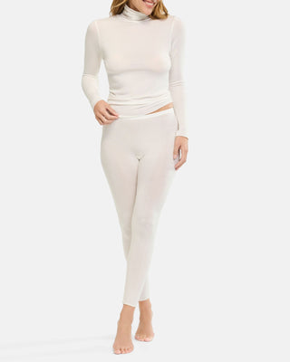 Turtle Neck Langarm cashmere dream, champagner