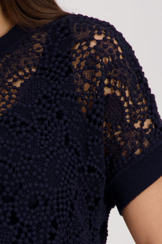 Pullover, marine