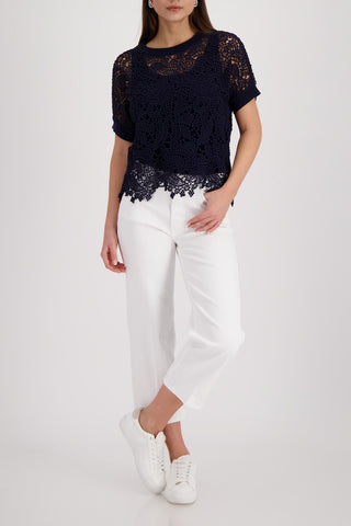 Pullover, marine