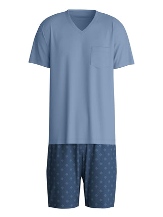 HERREN Pyjama kurz