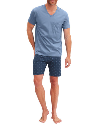HERREN Pyjama kurz