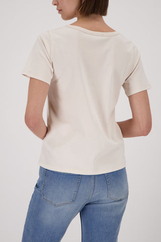 T-Shirt, champagne beige