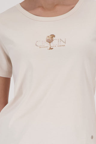 T-Shirt, champagne beige