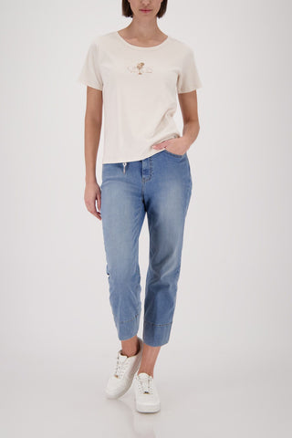 T-Shirt, champagne beige
