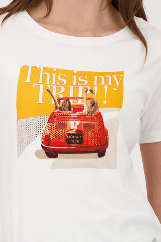 T-Shirt, off-white