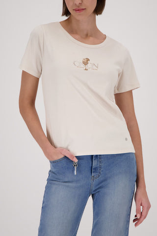 T-Shirt, champagne beige