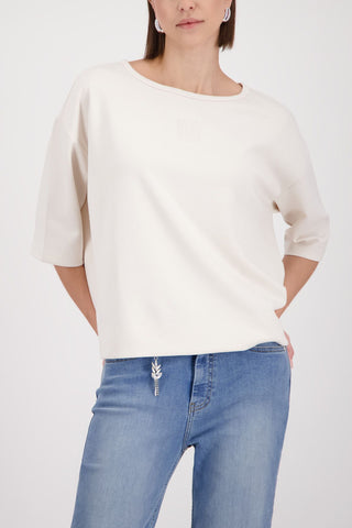 Sweatshirt, champagne beige