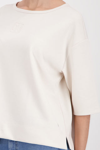 Sweatshirt, champagne beige