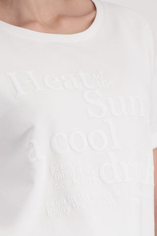 T-Shirt, cream