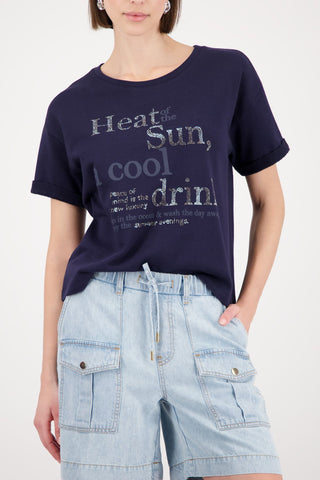 T-Shirt, marine