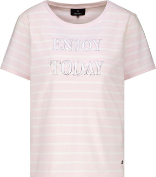 T-Shirt, french rose ringel