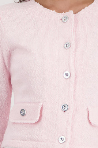 Strickjacke, french rose