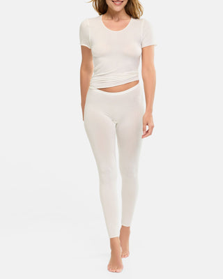 Shirt Kurzarm cashmere dream Stand, champagner