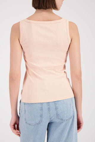 Top, summer peach