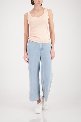 Top, summer peach