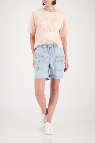 Sweatshirt, summer peach
