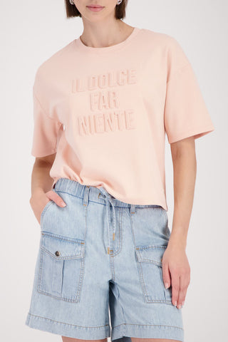 Sweatshirt, summer peach