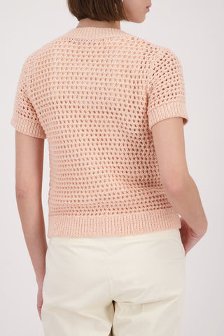 Strickjacke, summer peach