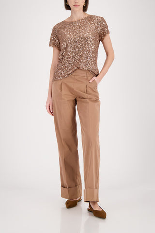 T-Shirt, mocca