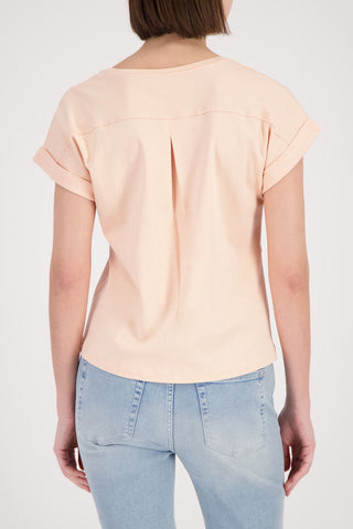 T-Shirt, summer peach