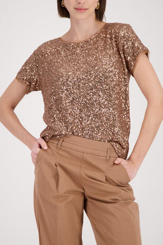 T-Shirt, mocca