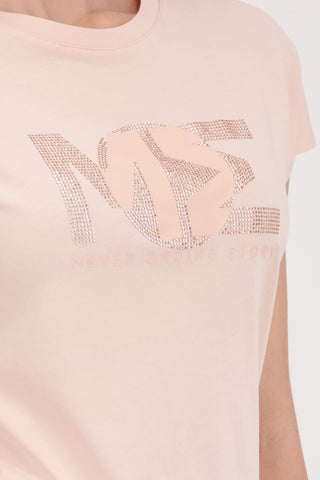 T-Shirt, summer peach