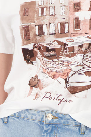 T-Shirt, cream