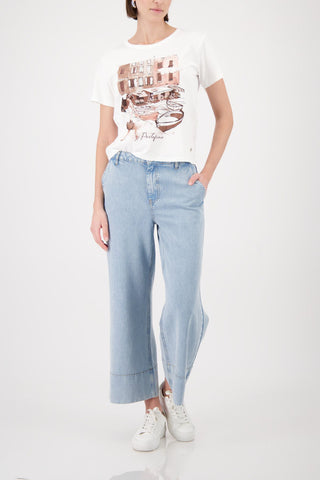 T-Shirt, cream