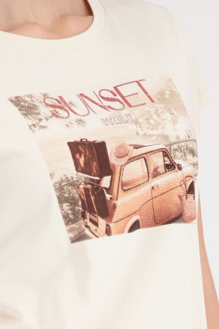 T-Shirt, marble