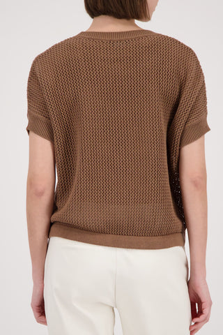 Pullover, mocca