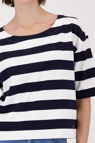 Sweatshirt, marine ringel