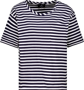 T-Shirt, marine ringel