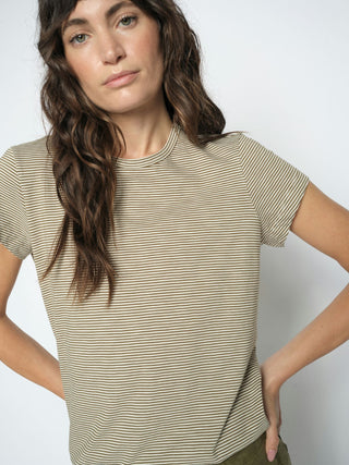 MMCampa O-SS Stripe Tee
