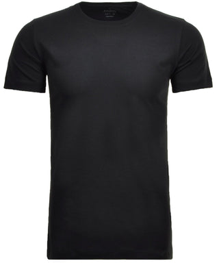 2 T-Shirt Doppelpack Bodyfit mit Rundhals