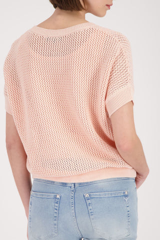 Pullover, summer peach