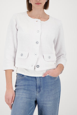 Strickjacke, cream