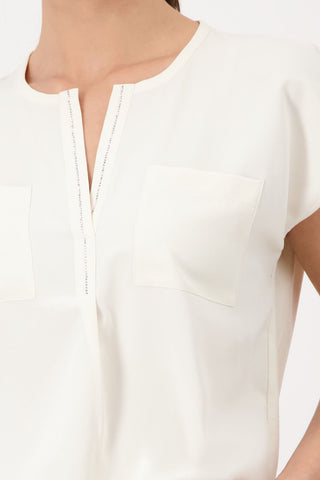 Bluse, marble