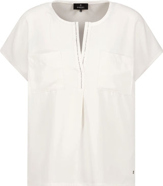 Bluse, marble