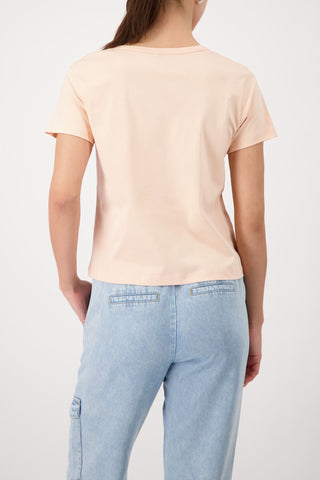 T-Shirt, summer peach