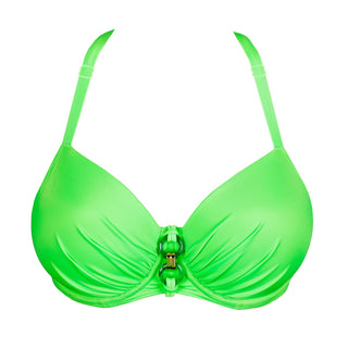 PILON Neon Lime Unterlegter Bikini Balconette
