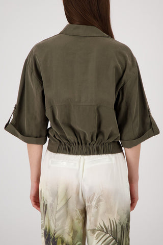 Jacke, olive