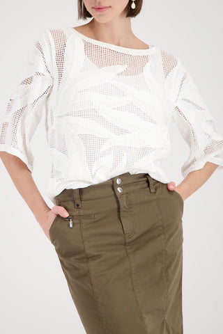 Pullover, cream